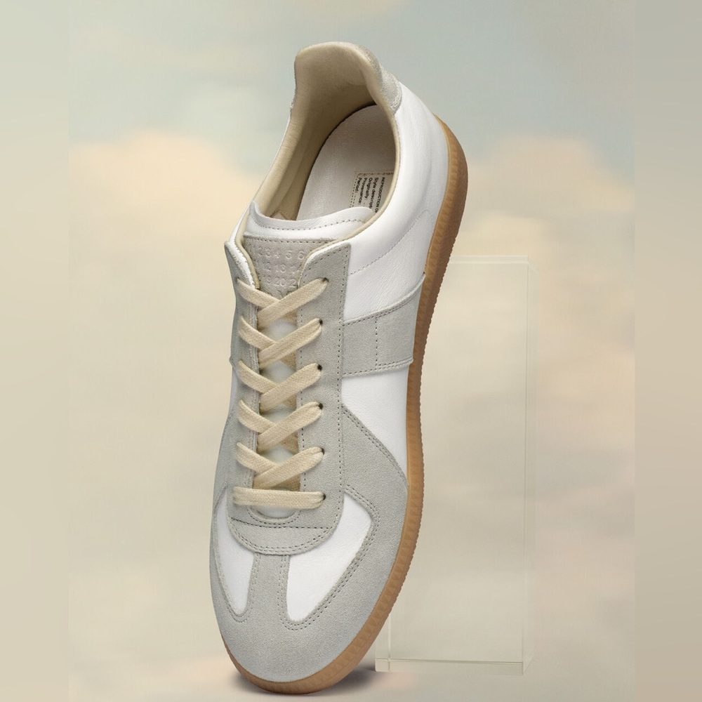 MAISON MARGIELA Replica Calf & Lambskin Leather Sneakers